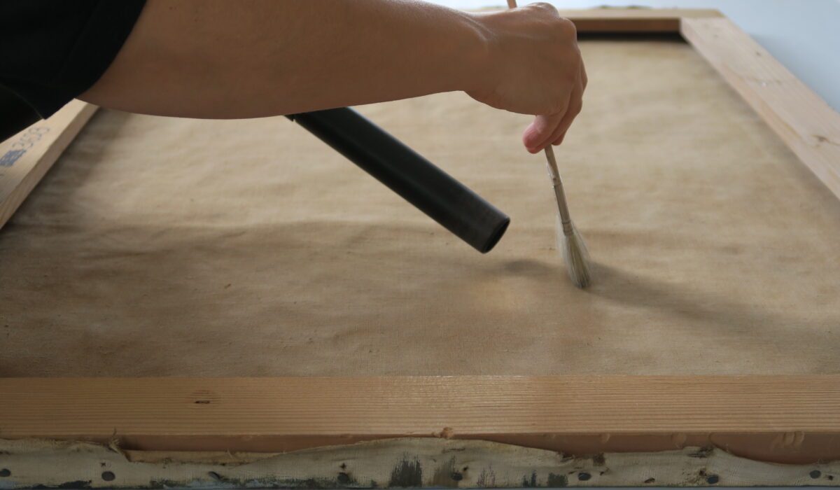 atelier-gehrig et gauthier-anouk gehrig-alice gauthier-conservation-restauration-d'art-art-neuchâtel-lausanne-vaud-diplome HES-membre SCR-tableaux anciens-peinture-œuvres contemporaires-huile sur toile-sculpture-preservation patrimoine artistique-oeuvres-anciennes-contemporaines-sondage